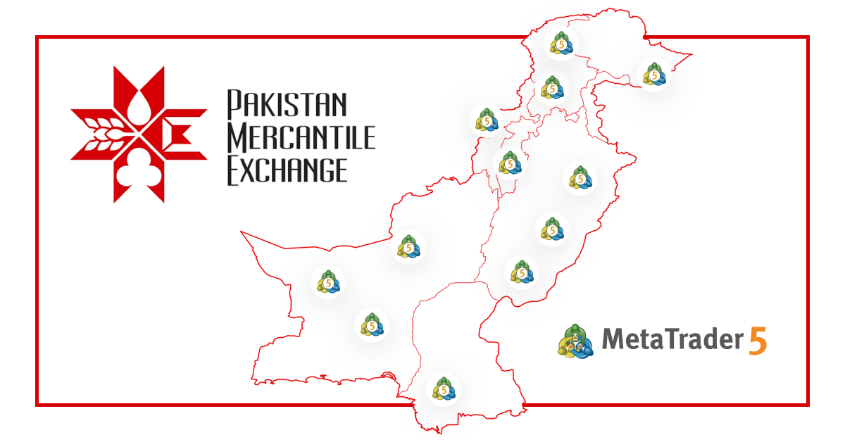 MetaTrader 5がパキスタン取引所PMEXでオールインワンの中核に