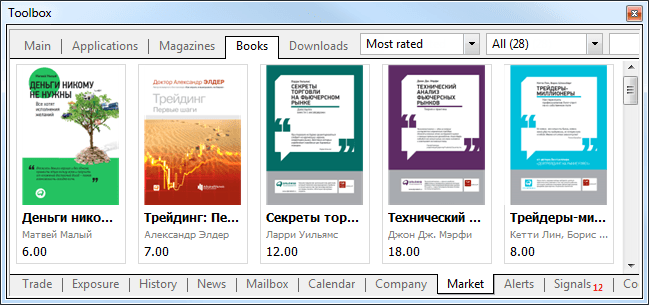 Books in MetaTrader Market