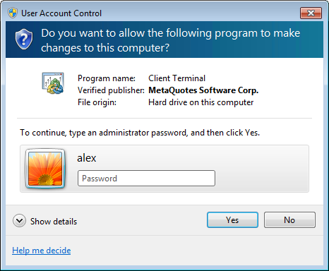 Update in MS Windows Vista Update in MS Windows Vista