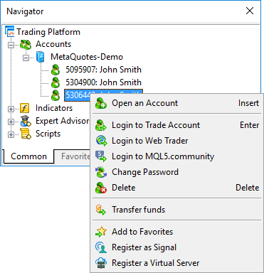 Registering a virtual server