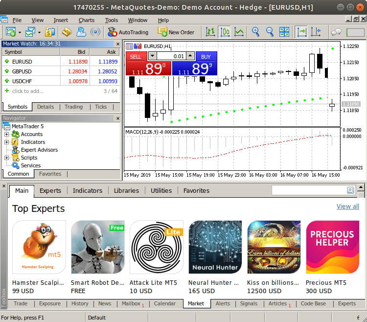 metatrader python 3