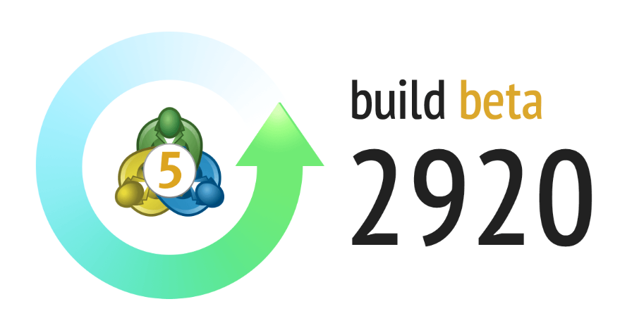 Бета-версия MetaTrader 5 build 2920