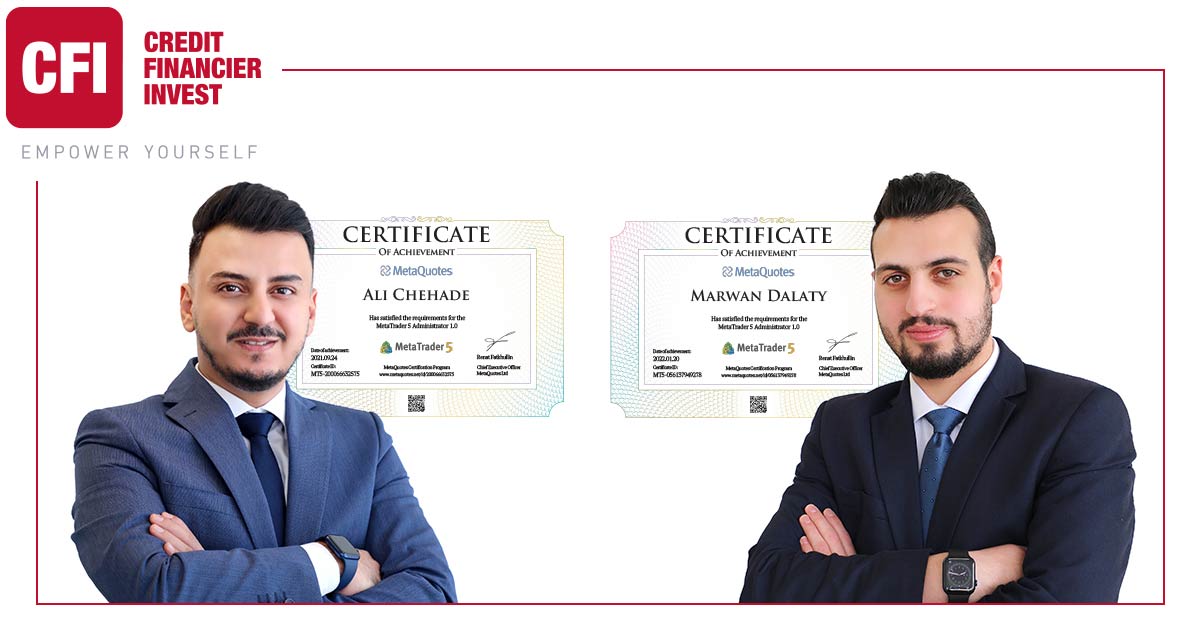 M. Marwan Dalati, Group IT Manager, et M. Ali Chehade, Global Head of IT and ITS chez CFI Financial Group