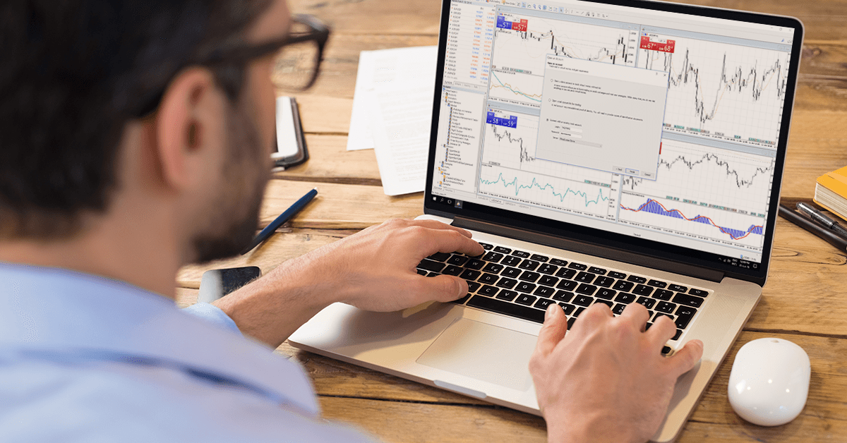 New account opening dialog in MetaTrader 5