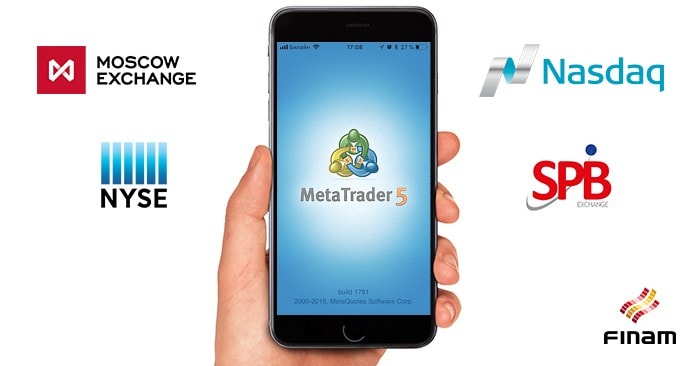 FINAM ofrece MetaTrader 5 con soporte de cuenta única: un terminal, 4 bolsas, 10 000 valoresa
