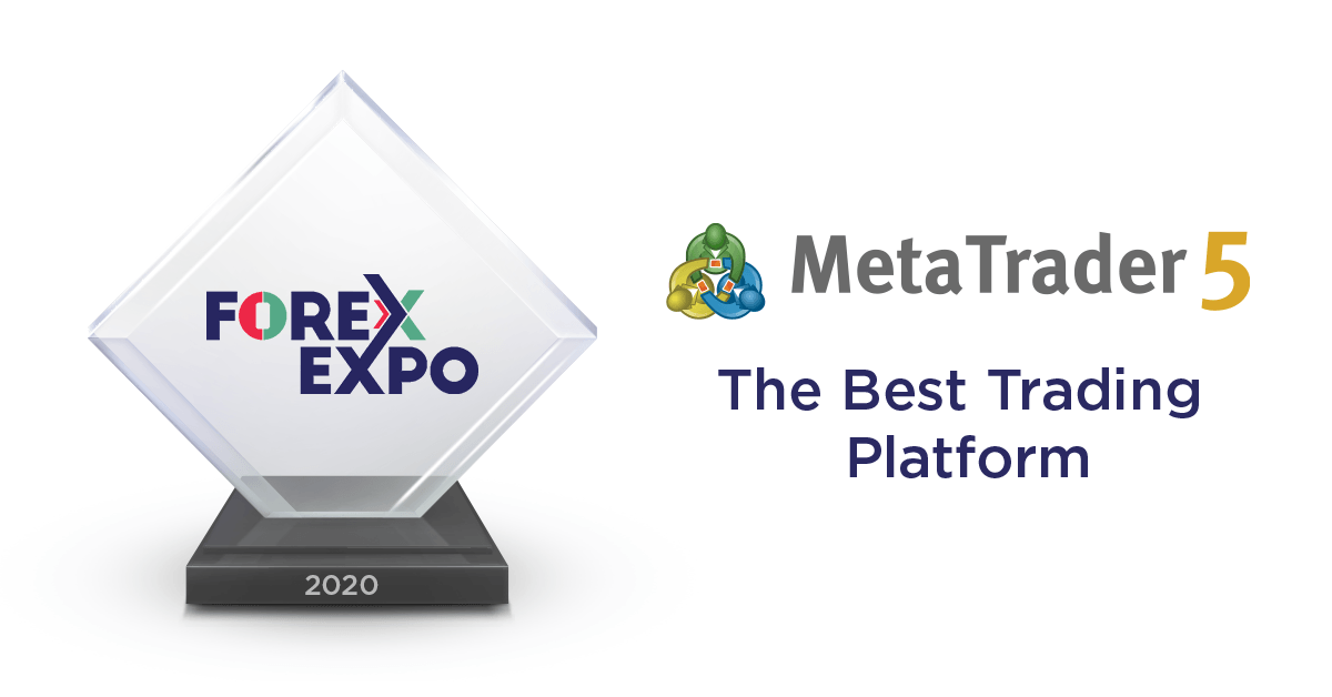 MetaTrader 5 virou a melhor plataforma na The Forex Expo Dubai 2020