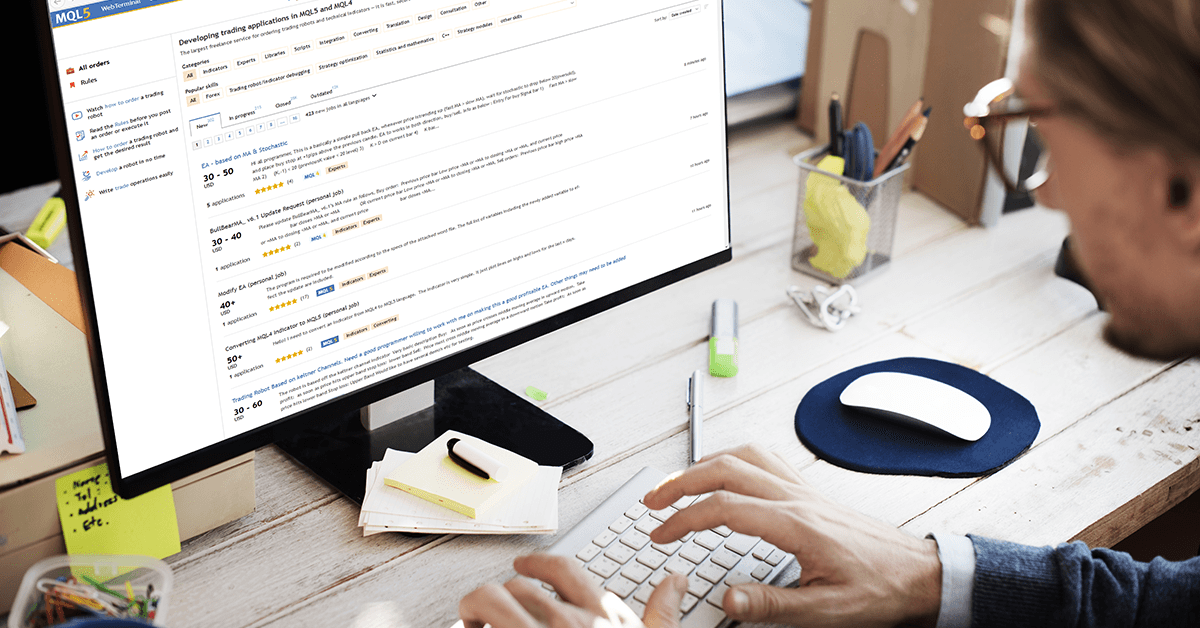 50,000 completed orders in the MQL5.com Freelance service