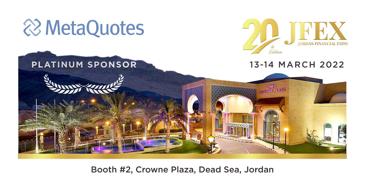 MetaQuotes to present its latest developments at Jordan Expo