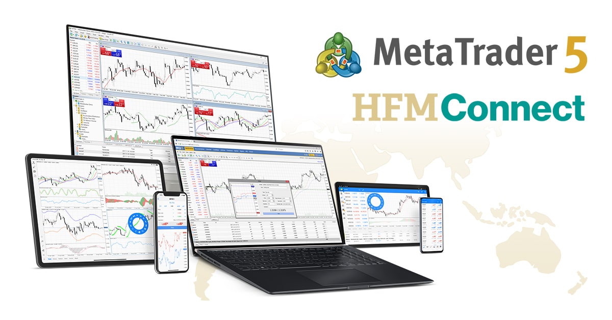 MetaQuotes Ltd. 的MetaTrader 5对冲基金平台加入HFM Connect服务名录
