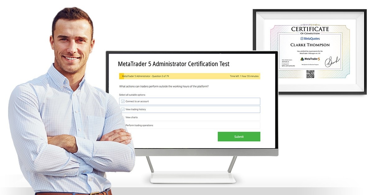MetaQuotes为交易商推出MetaTrader 5认证计划