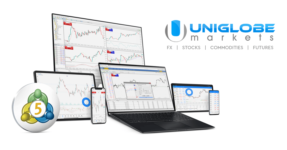 Uniglobe Markets a lancé MetaTrader 5 pour les indices, les contrats à terme et le trading d'actions