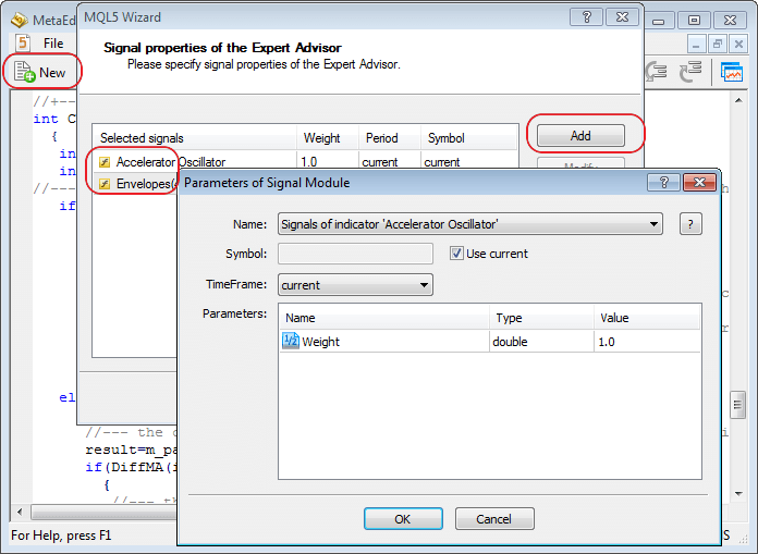 Новая версия MQL5 Wizard