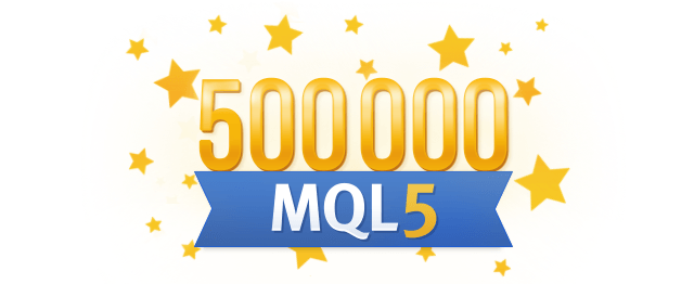 ¡ya más de medio millón de traders poseen una cuenta MQL5.com