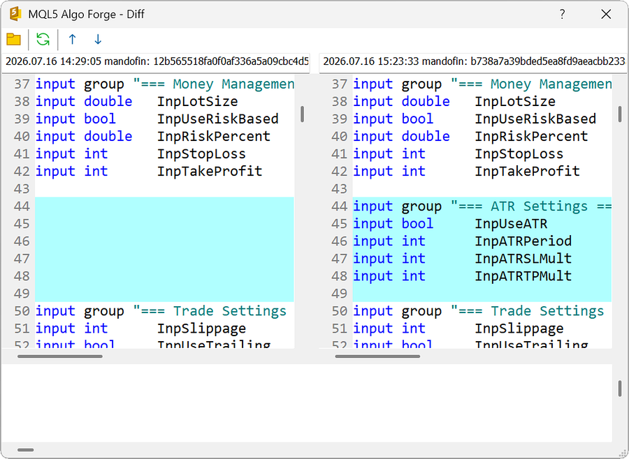 Blue highlighted code Blue highlighted code