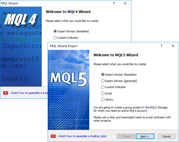 Wizard MQL