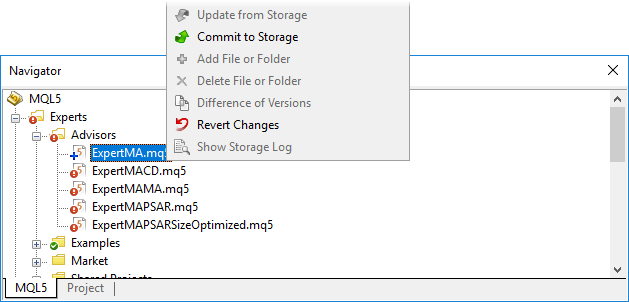 Added files and folders
