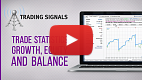 Video anschauen: Detaillierte Signal-Statistiken, Wachstum, Equity und Kontostand