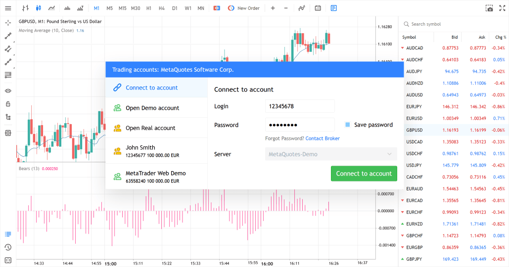 Cómo conectarse a la plataforma web